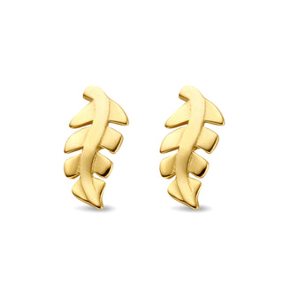 Tropisches Blatt Ohrstecker