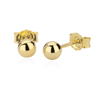 Kugel Ohrstecker 4 mm
