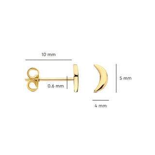 Mond Ohrstecker